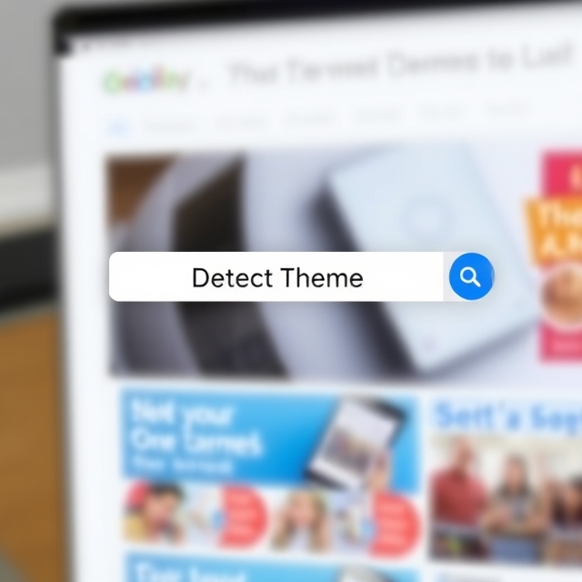 Easy-to-Use WordPress Theme Detector