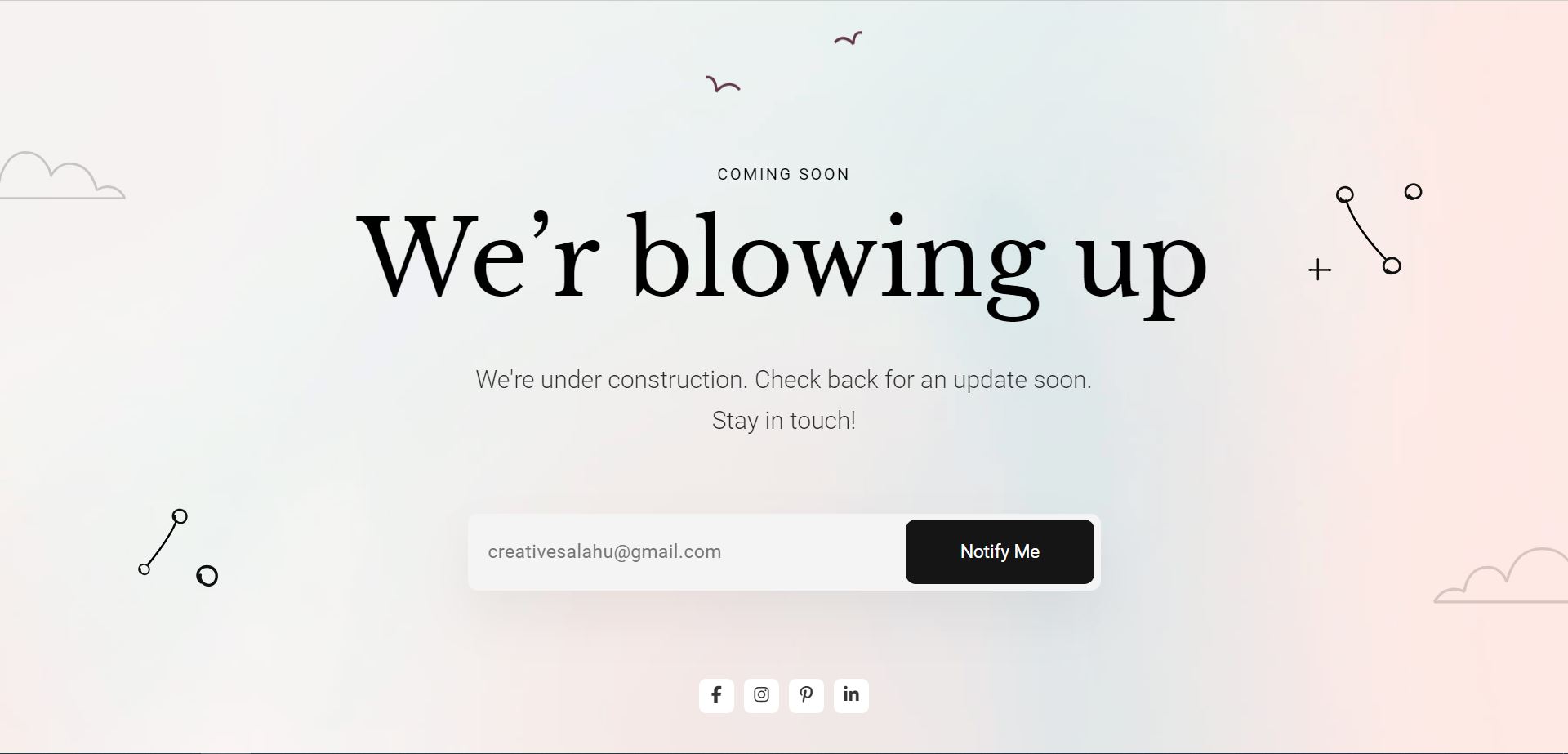 Crafting Anticipation: Build Buzz with Our Creative HTML Coming Soon Template