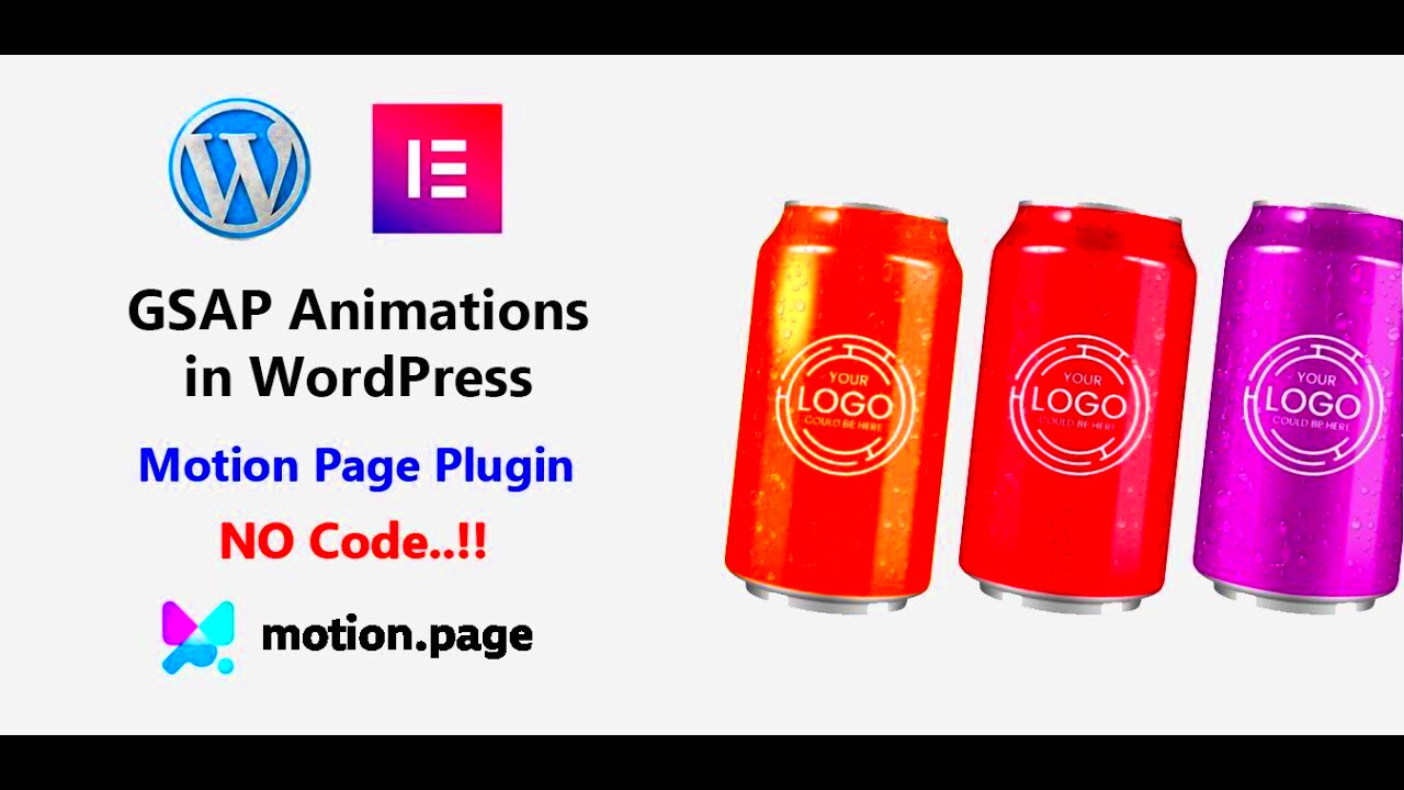 Advance Scroll Animations in WordPress using Elementor  Motion Page