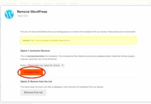 Steps to Uninstall Local WordPress Safely