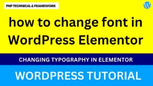 Addressing Elementor’s All-Caps Font Issue in WordPress