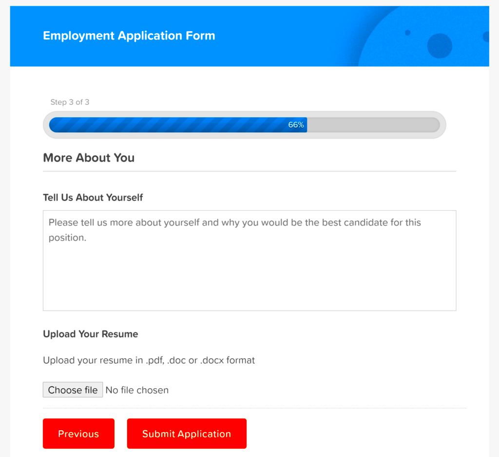 Starter Guide How to Create a Job Application Form in WordPress