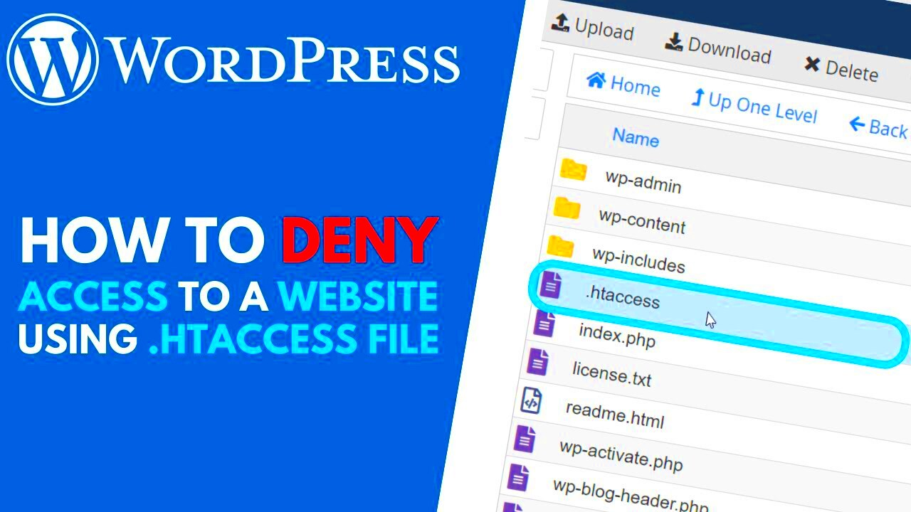 WordPress How to Restrict Public Access to WordPress Website Using