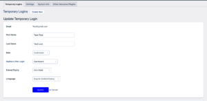 Securing WordPress Login with Temporary User Account Plugins