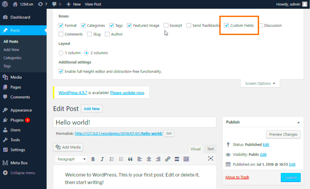 Easy Way to Add Custom Fields in WordPress Without Plugins  Meta Box