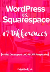 Choosing Between WordPress and Squarespace for Your Next Project