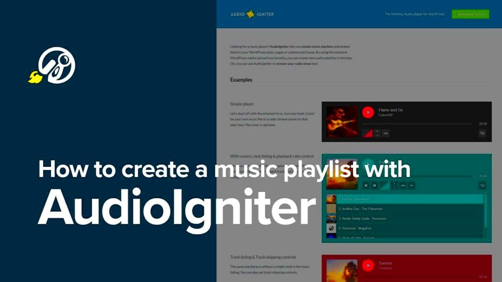 How to Add Audio Player in WordPress with AudioIgniter WordPress plugin