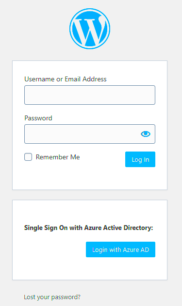 WP Simple Azure AD Login  SIPPONENCOM