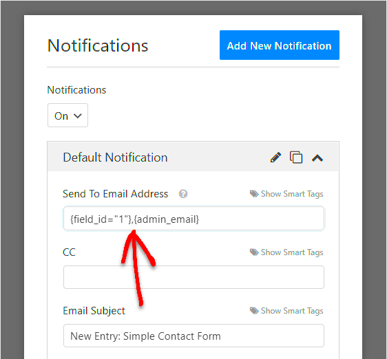 How to Create Multiple Form Notifications in WordPress Forms