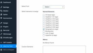 How to Change the Font in WordPress