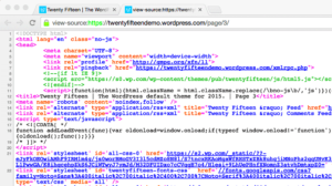 How to View the HTML Code of a WordPress Theme (Saasland Example)