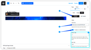 How to Add Video Background in WordPress With HTML