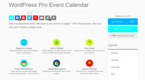 Eventbrite Pro Plugin for WordPress: Pricing and Features