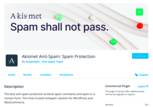 WordPress Plugin for Enhanced Spam Protection and Security