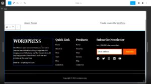 How to Change the Footer in WordPress