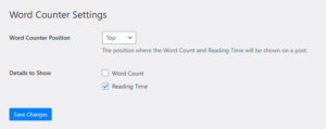 WordPress Plugin to Add a Word Counter to Forms