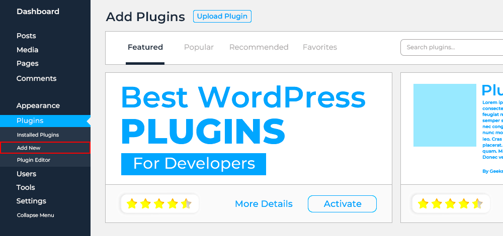 7 Best WordPress Plugins For Developers  GeeksforGeeks