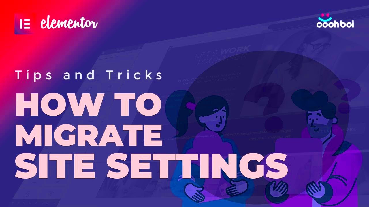 How to migrate Elementors Site Settings from one website to another