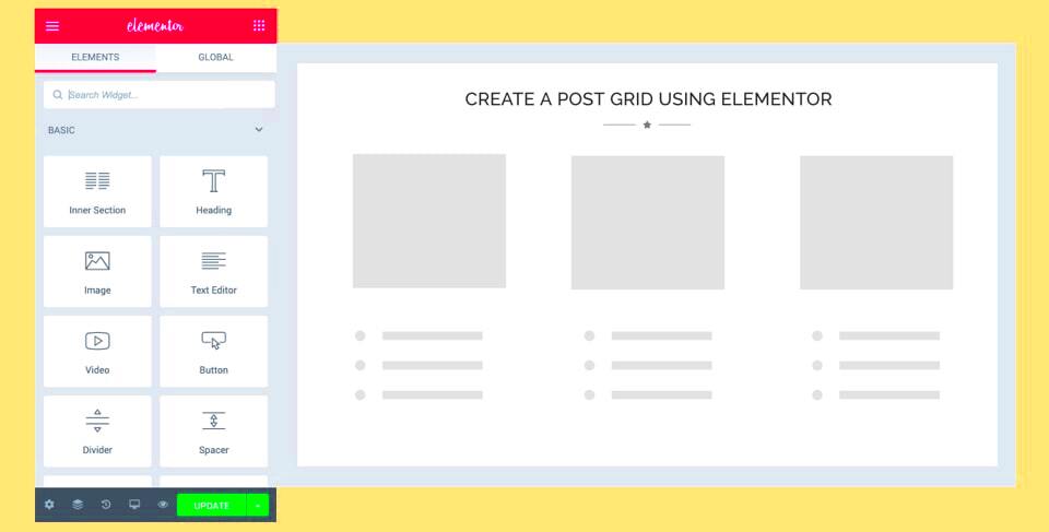 Create a Post Grid using Elementor  Elementor Post Grid