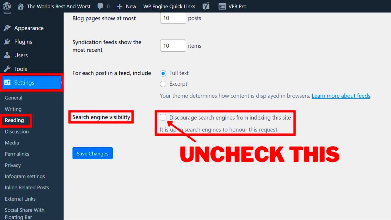 How to Fix Submitted URL Marked NoIndex Error 3 Methods