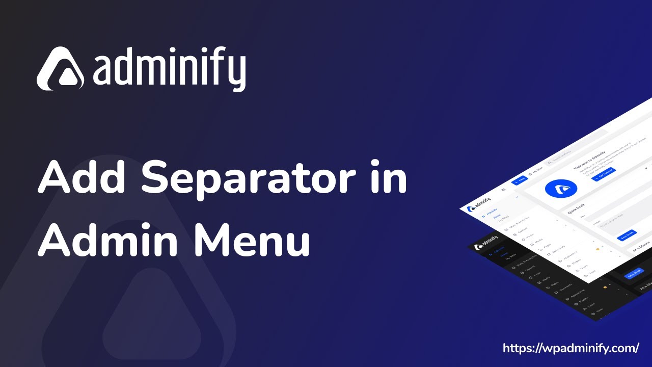 Adding Separators to WordPress Admin Submenu for Enhanced Organization