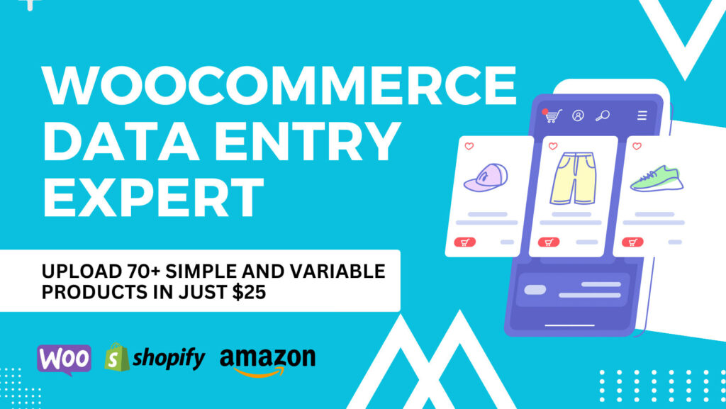 Do Quick Woocommerce Data Entry and Product Listing