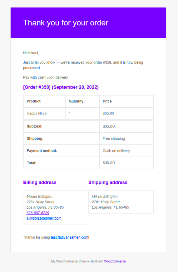 WooCommerce Order Confirmation Email Easy Setup 2024