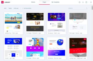 How to Get to Templates in Elementor