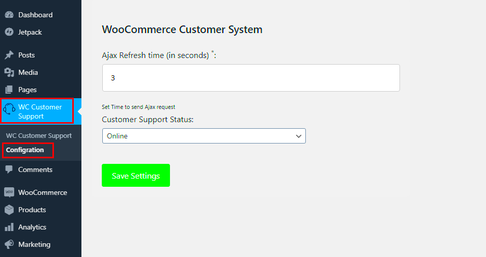 Customer Support for WooCommerce Documentation  WooCommerce