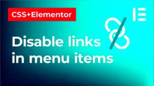 How to Stop Elementor Links from Being Underlined