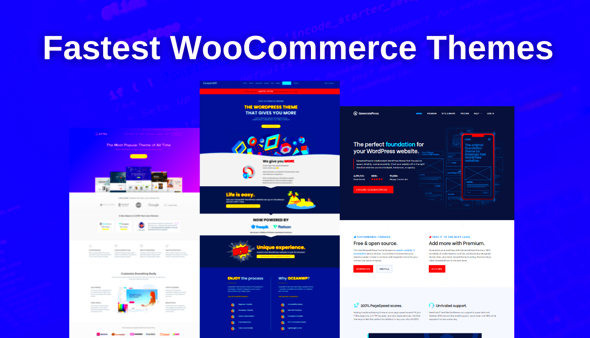 The Fastest WooCommerce Themes in 2024  W3speedup