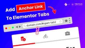 How to Anchor Link in Elementor