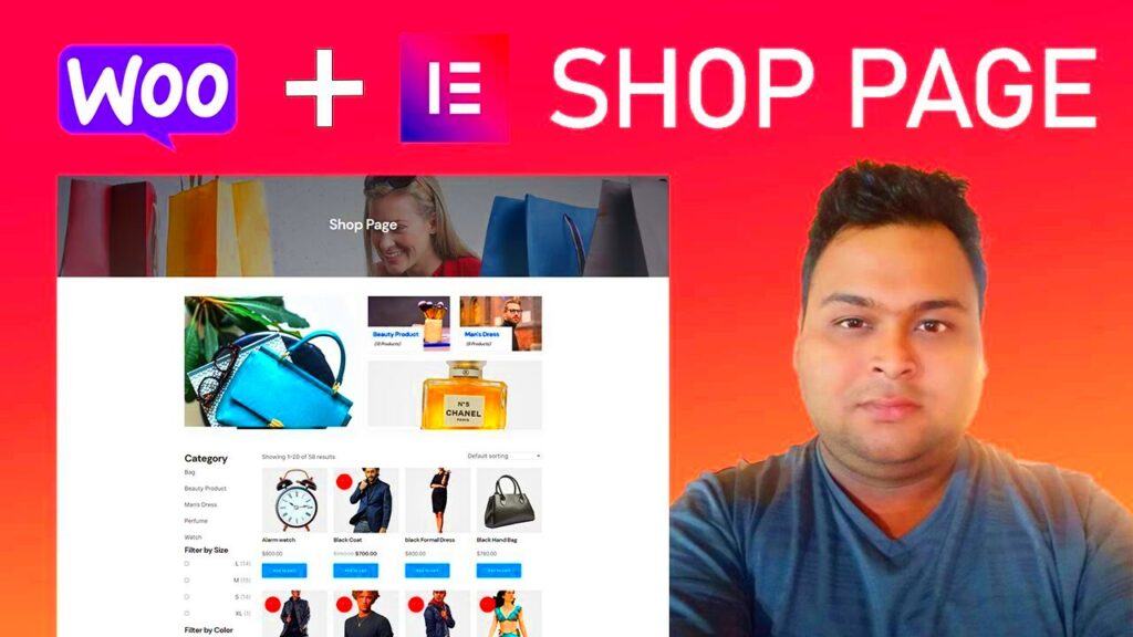 How to edit woocommerce shop page with elementor  Elementor shop page