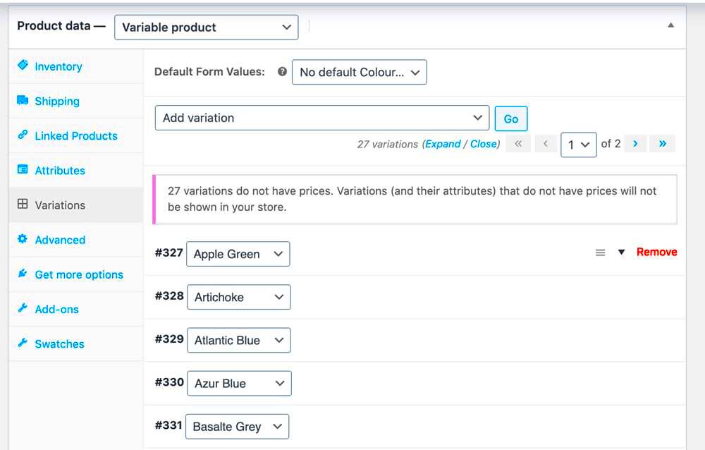 How To Add A Variable Product To WooCommerce  79DESIGN Ltd