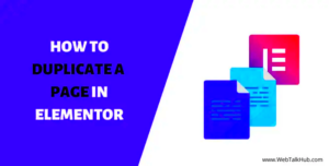 How to Duplicate a Page in Elementor