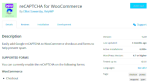 Where to Add reCAPTCHA Codes in WooCommerce