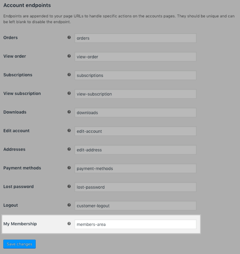 WooCommerce Memberships Settings Documentation  WooCommerce