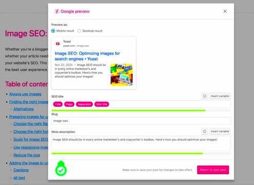 How to create the right meta description  Yoast  SEO On Deck