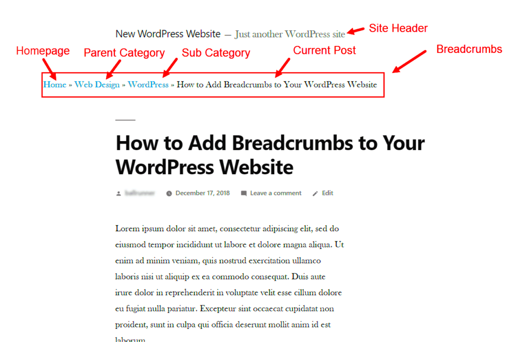 How To Add Breadcrumbs To Your WordPress Website