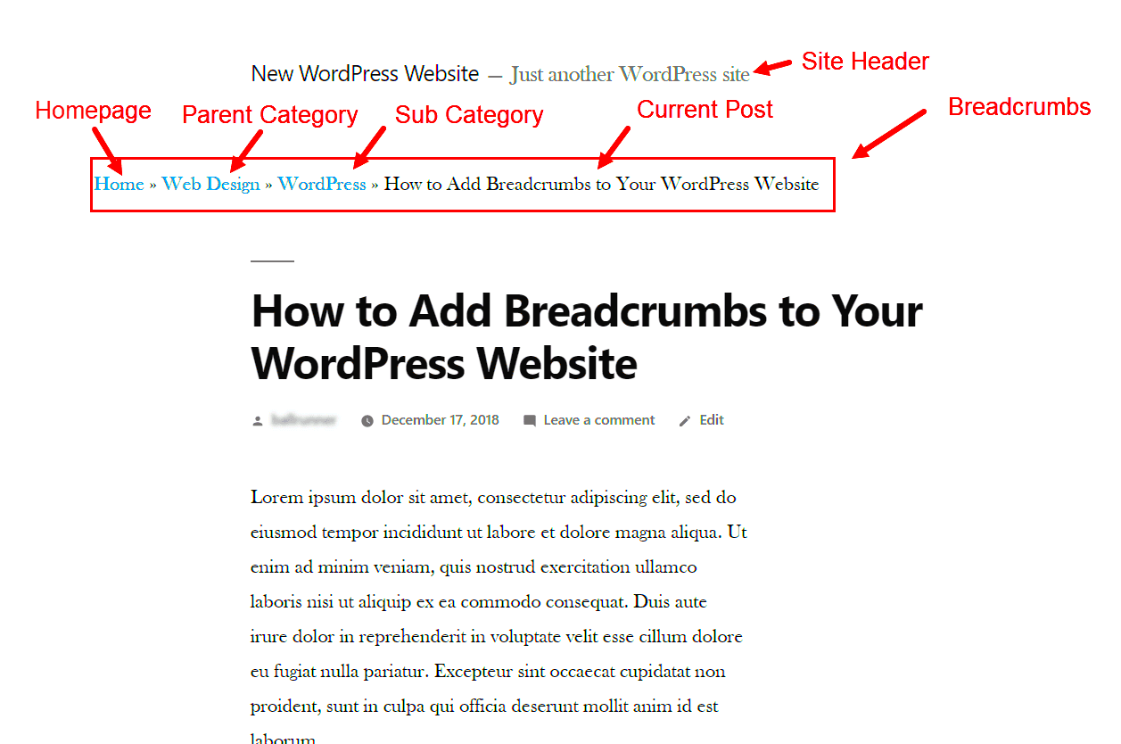 How To Add Breadcrumbs To Your WordPress Website