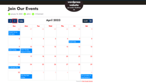 Embedding a Calendar into WordPress Made Easy