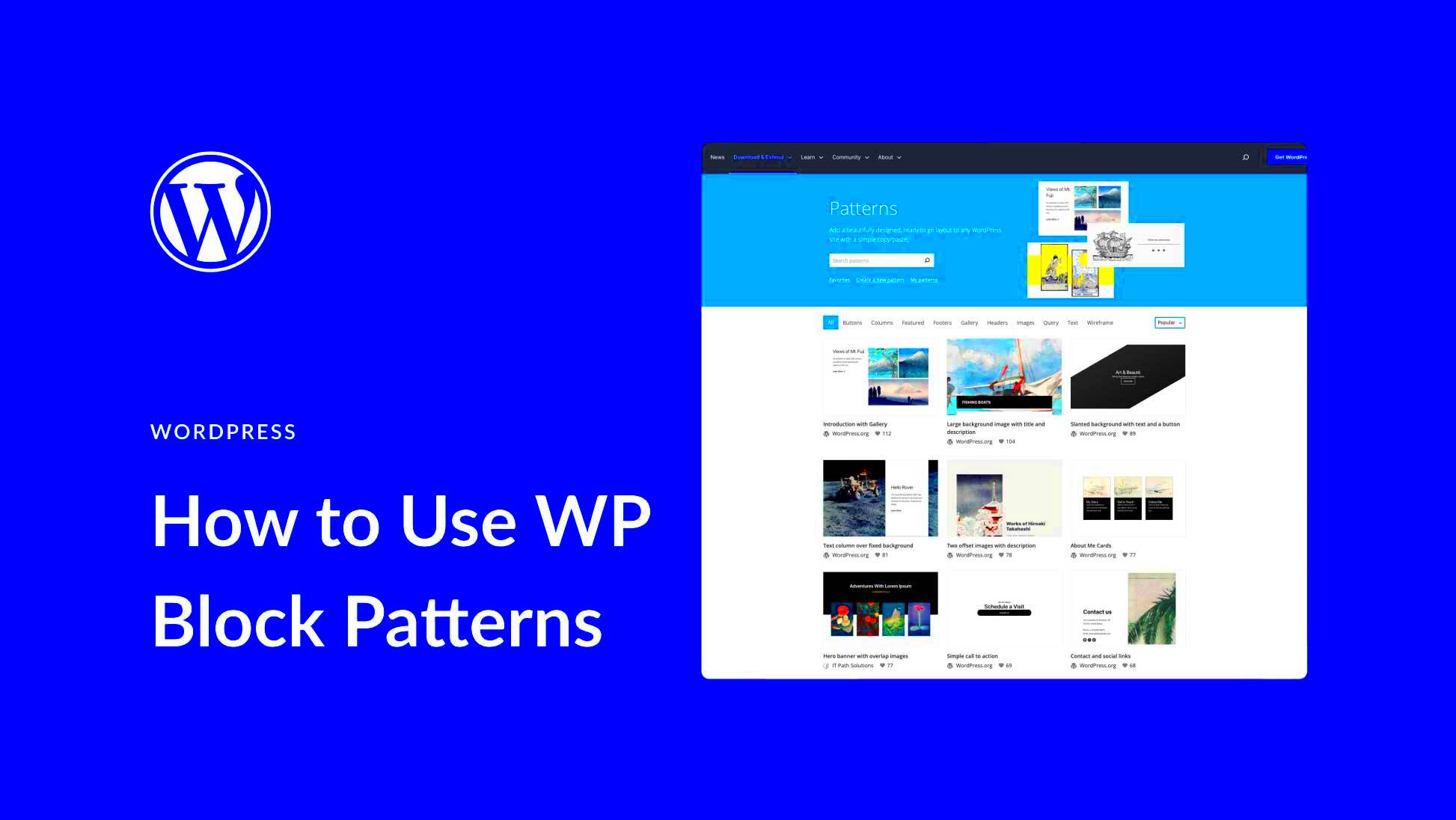 How to Use WordPress Block Patterns A Simple Guide