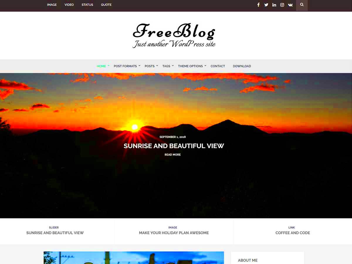 30  Best Responsive Free WordPress Themes and Templates Download