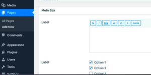 Using WordPress Query Loops with Custom Field Metaboxes