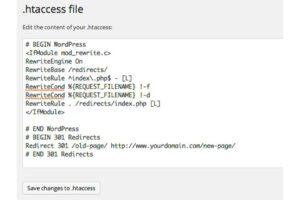 WordPress htaccess Redirects for Directory Management