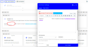 Changing Spacing Between Text Lines in WP Bakery