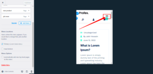 Mobile Menu Disappears in Customizer: Fixes for WordPress