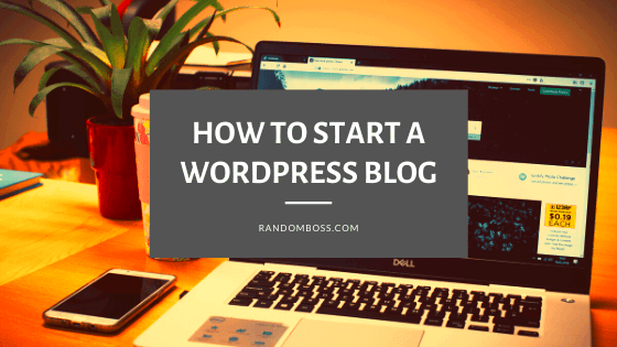 How to Start a WordPress Blog  Start a Successful Blog Online