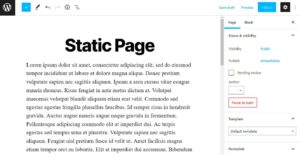 Benefits of Using a Static WordPress Site
