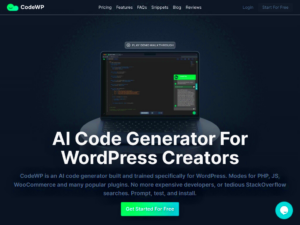 Best WordPress AI Code Generators for Developers